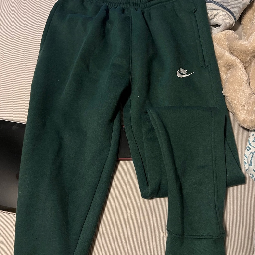 Nike Kids Green Jogger Pants